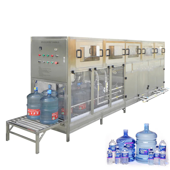 20 լիտր շշալցված ջրի դույլ 5 գալոն տակառ լցնող մեքենա