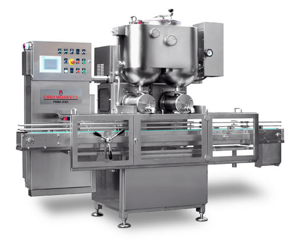 Կրկնակի գլուխներ կիսաավտոմատիկ մրգերի լցոնման մեքենա 