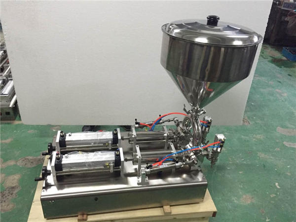 Լայնորեն օգտագործված կրկնակի գլուխներ Ելակի Jamեմ լցնելու մեքենա