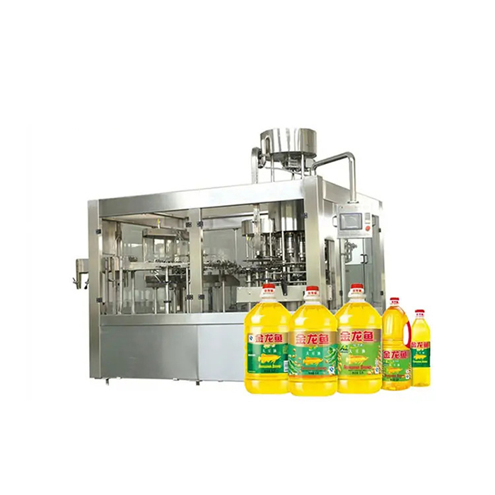 Oil Bottle Liquid Filling Capping Sealing 3 in 1 Filling Machine