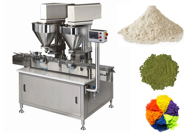 Ավտոմատ 2 գլուխների փոշու լրացման մեքենա