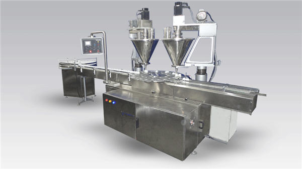 6-գլխի լրիվ ավտոմատ սուրճի լրացնող մեքենայի փոշի 