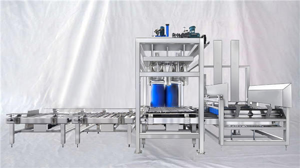 Պահեստավորված ESDF շարք 100-1000L հզորությունների մեծ թմբուկի ավտոմատ լցնում մեքենա