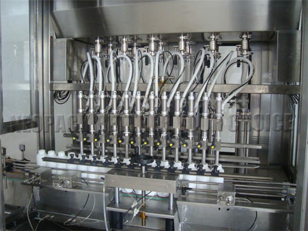 Բարձր մածուկի մածուկի լցոնման մեքենա