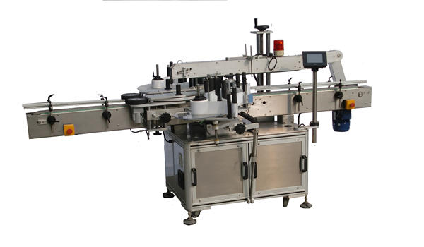 Շամպունի համար պլաստիկ շշի կրկնակի կողմերի պիտակավորման մեքենա